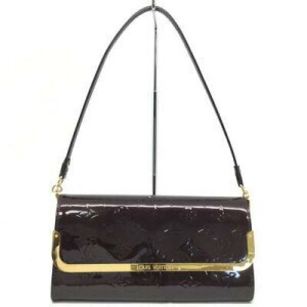 Louis Vuitton Rossmore Vernis Patent Amaranth Purple Shoulder Bag